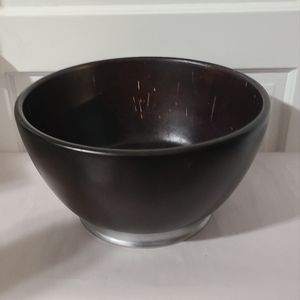 Atticus Wooden Salad Serving Bowl  Large 14" Diameter X 7¾" Tall